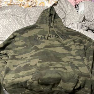 Camo Enthuzst Hoodie Size XXL